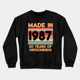 Made In 1987 Crewneck Sweatshirt